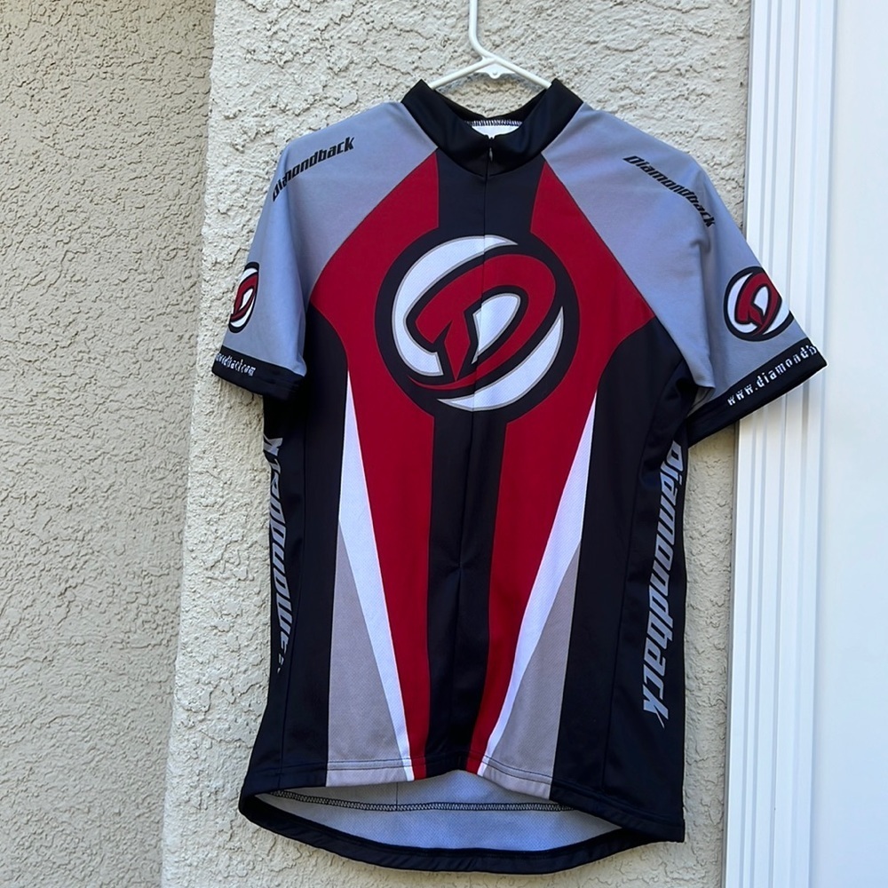 Diamondback Revi Men's Cycle Jersey Red/Black/Grey Size XL
